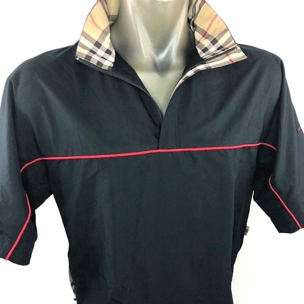 Burberry Golf Windbreaker Jacket L Nova Check